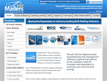 Tablet Screenshot of mailersmvp.com